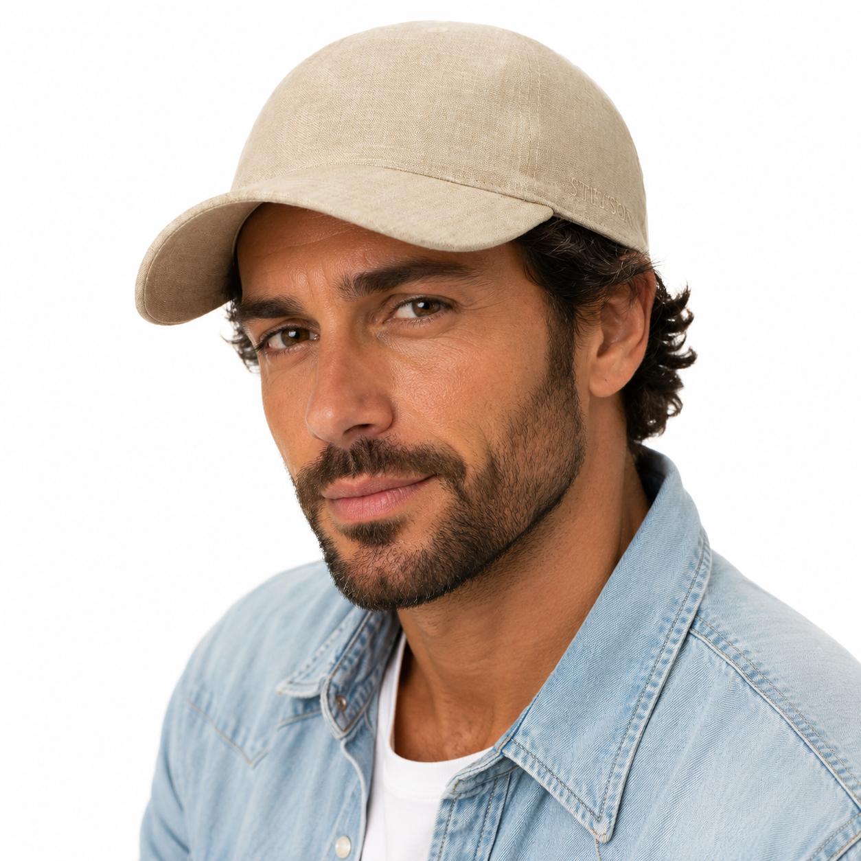 Baseball Estivo Unisex Stetson In Puro Lino