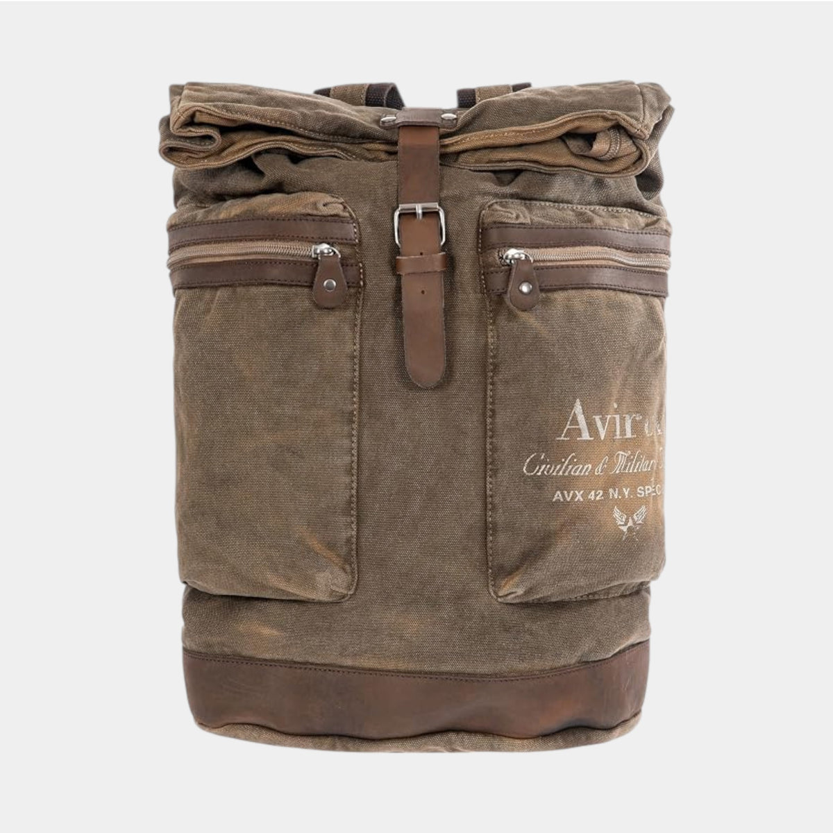 Zaino in Canvas Verde Militare - Cappelleria Bacca