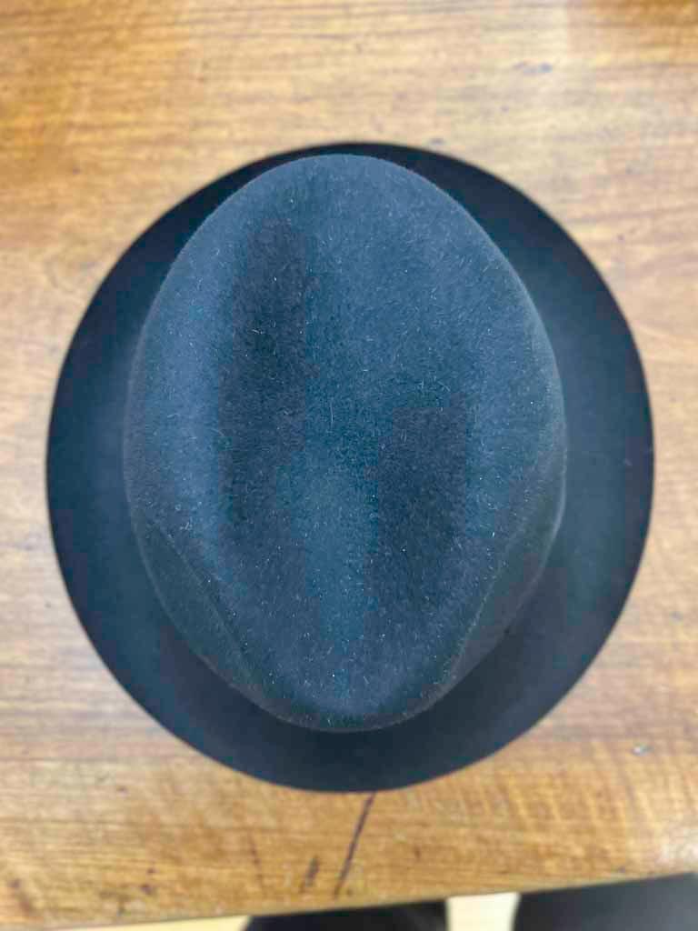 Cappello Trilby Borsalino Nero - Cappelleria Bacca