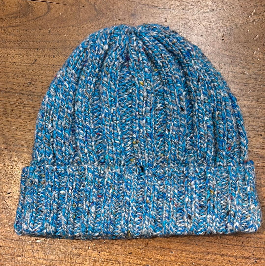 Berretto Beanie In Lana A Coste Fisherman Out Of Ireland - Cappelleria Bacca