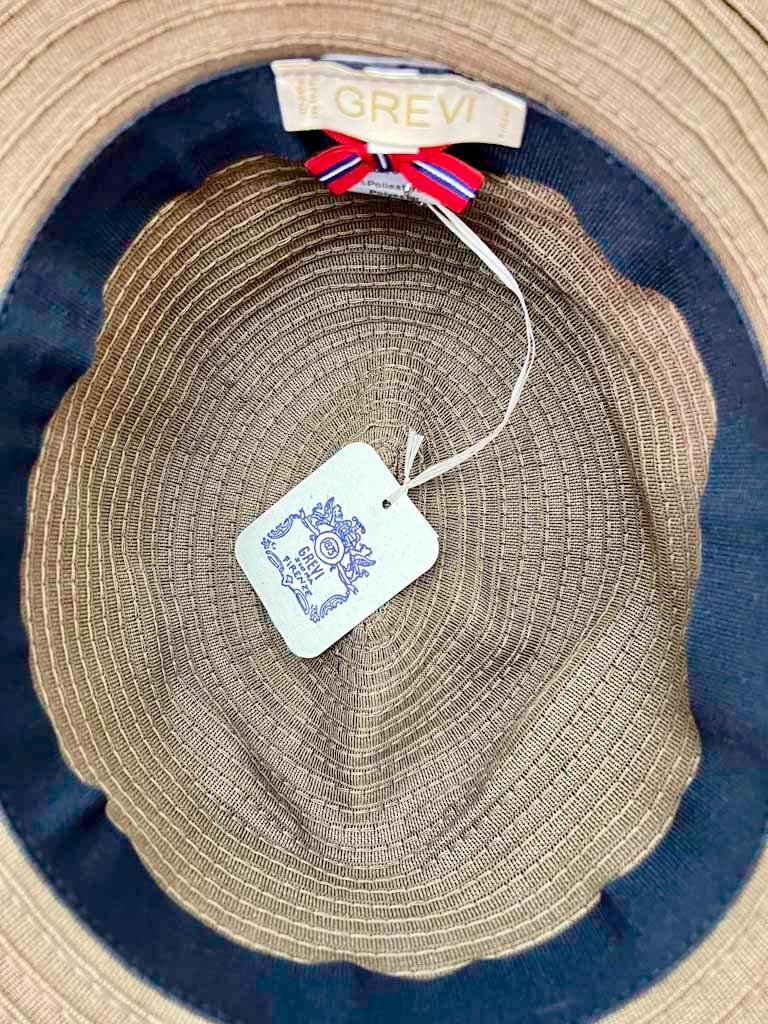 Cappello Grevi Marrone Trilby In Tessuto Arrotolabile - Cappelleria Bacca